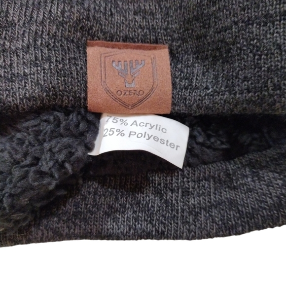 OZERO Sherpa Lined Hat - Picture 2 of 3
